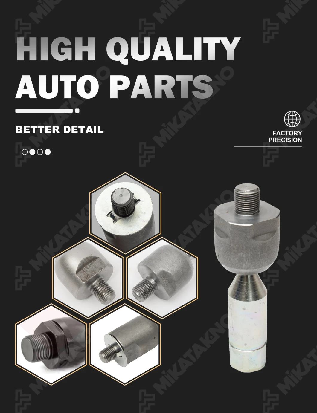 Auto Parts Rack Ends for All Types of Cars Manufactured in High Quality and Factory Price